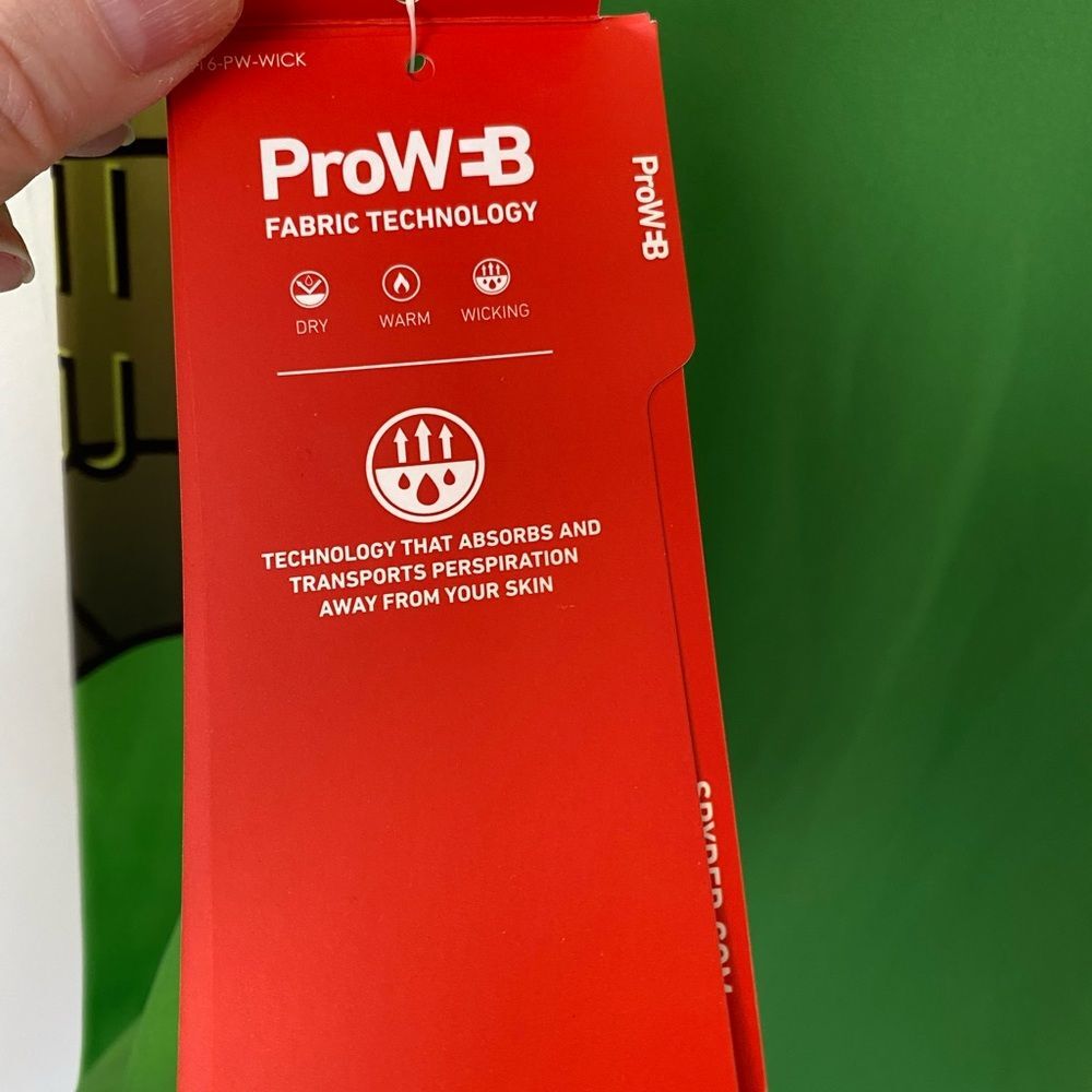 Spyder Men’s Webstrong fast dry long sleeve base layer shirt - Picture 7 of 10